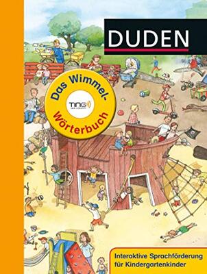 Alle Details zum Kinderbuch Duden - Das Wimmel-Wörterbuch (Ting-Ausgabe): Interaktive Sprachförderung für Kindergartenkinder und ähnlichen Büchern