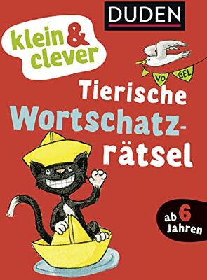 Alle Details zum Kinderbuch Duden: klein & clever: Tierische Wortschatz-Rätsel: Mini-Block für unterwegs und ähnlichen Büchern