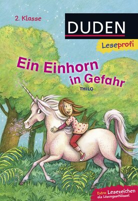 Alle Details zum Kinderbuch Duden Leseprofi – Ein Einhorn in Gefahr, 2. Klasse: Kinderbuch für Erstleser ab 7 Jahren und ähnlichen Büchern