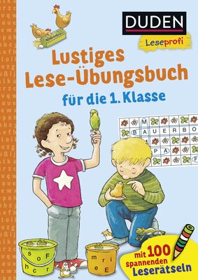 Alle Details zum Kinderbuch Duden Leseprofi – Lustiges Lese-Übungsbuch für die 1. Klasse: Mit 100 spannenden Leserätseln | Zuhause lernen, Leseübungen und Rätsel für Kinder ab 6 Jahren und ähnlichen Büchern