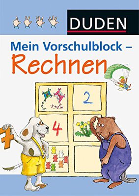 Alle Details zum Kinderbuch Duden: Mein Vorschulblock - Rechnen: Erste Zahlen, Mengen und Rechnen (Rätselblock Vorschule ab 5 Jahren, Band 2) und ähnlichen Büchern