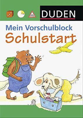 Duden: Mein Vorschulblock - Schulstart: Erstes Schreiben, Rechnen, Formen, Straßenverkehr und die Uhr bei Amazon bestellen