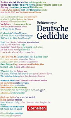 Alle Details zum Kinderbuch Echtermeyer: Deutsche Gedichte: Von den Anfängen bis zur Gegenwart und ähnlichen Büchern