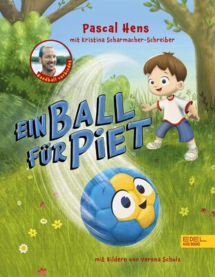 Alle Details zum Kinderbuch Ein Ball für Piet – Handball verbindet: Das erste Bilderbuch von Pascal "Pommes" Hens ab 4 Jahren und ähnlichen Büchern