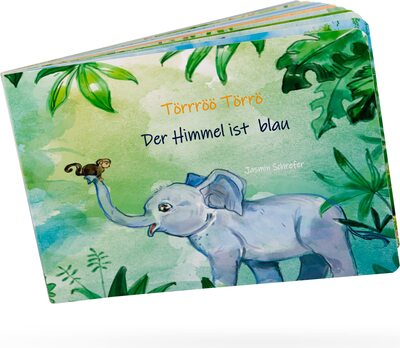 Alle Details zum Kinderbuch Ein einzigartiges Kinderbuch über Tiere! Mit vielen positiven Botschaften fürs Leben, Geschenk für Kinder, Kinderbuch Törrröö Törröö Der Himmel ist blau (Autor J. Schrefer) Printed 2021 und ähnlichen Büchern