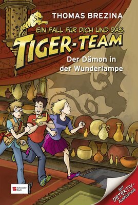 Alle Details zum Kinderbuch Ein Fall für dich und das Tiger-Team, Band 43: Der Dämon in der Wunderlampe: Rate-Krimi-Spiel und ähnlichen Büchern