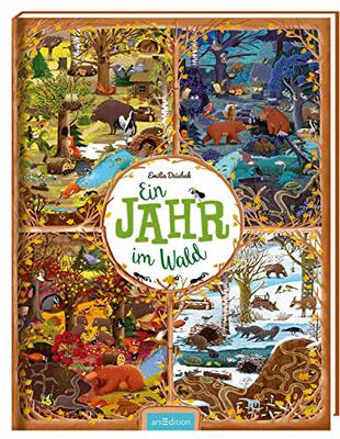 Alle Details zum Kinderbuch Ein Jahr im Wald: Bilderbuch Tiere und Jahreszeiten im Wald, ab 3 Jahren und ähnlichen Büchern