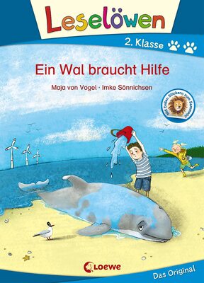 Alle Details zum Kinderbuch Leselöwen 2. Klasse - Ein Wal braucht Hilfe: Erstlesebuch für Kinder ab 6 Jahre und ähnlichen Büchern
