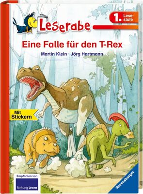 Alle Details zum Kinderbuch Eine Falle für den T-Rex - Leserabe 1. Klasse - Erstlesebuch für Kinder ab 6 Jahren (Leserabe - 1. Lesestufe) und ähnlichen Büchern