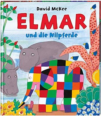 Alle Details zum Kinderbuch Elmar: Elmar und die Nilpferde: Bilderbuch. Der karierte Elefant als Streitschlichter und ähnlichen Büchern