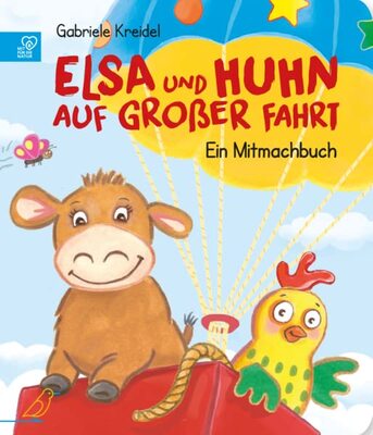 Alle Details zum Kinderbuch Elsa und Huhn auf großer Fahrt: Ein Mitmachbuch und ähnlichen Büchern