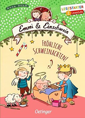 Alle Details zum Kinderbuch Emmi & Einschwein. Fröhliche Schweinachten!: Lesestarter. 2. Lesestufe und ähnlichen Büchern