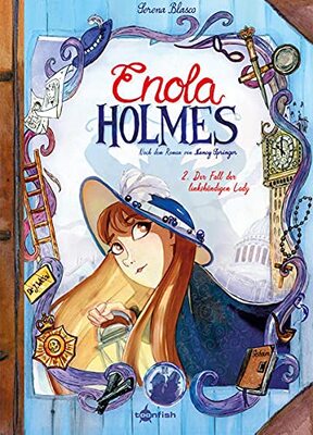 Alle Details zum Kinderbuch Enola Holmes (Comic). Band 2: Der Fall der linkshändigen Lady und ähnlichen Büchern