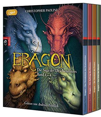 ERAGON – Die Saga des Drachenreiters: Die Box: Die vollständige Hörbuch-Edition Band 1 bis 4 bei Amazon bestellen