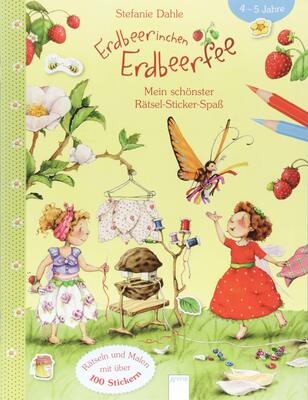 Alle Details zum Kinderbuch Erdbeerinchen Erdbeerfee. Mein schönster Rätsel-Sticker-Spaß: Rätseln und Malen mit über 100 Stickern und ähnlichen Büchern