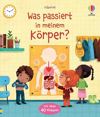 Alle Details zum Kinderbuch Was passiert in meinem Körper?: Sachbilderbuch mit Klappen über den menschlichen Körper – ab 3 Jahren (Erste Fragen und Antworten) und ähnlichen Büchern