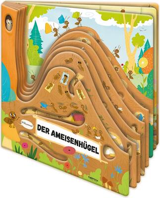 Alle Details zum Kinderbuch Trötsch Fensterbuch Der Ameisenhügel: Entdeckerbuch Beschäftigungsbuch Spielbuch (Erstes Wissen) und ähnlichen Büchern