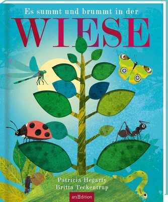 Alle Details zum Kinderbuch Es summt und brummt in der WIESE: Gereimtes Natur-Bilderbuch über Insekten, mit Gucklöchern, hochwertig ausgestattet, ab 3 Jahren und ähnlichen Büchern