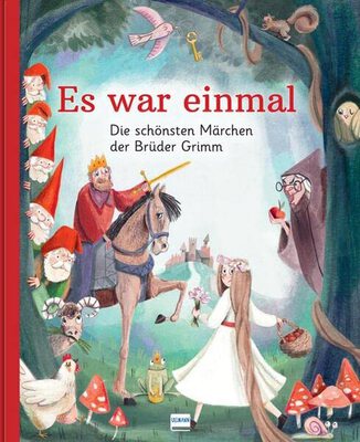 Es war einmal – Die schönsten Märchen der Brüder Grimm: Über 30 beliebte Märchen liebevoll illustriert für Kinder ab 4 Jahren | hochwertige Ausstattung mit Goldprägung bei Amazon bestellen