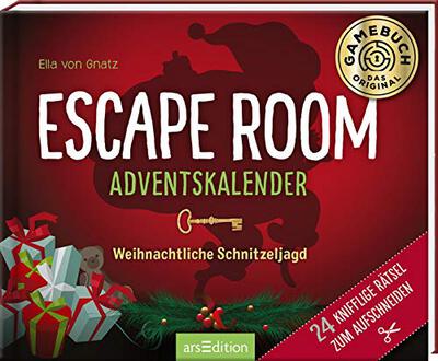 Escape Room Adventskalender. Weihnachtliche Schnitzeljagd: 24 knifflige Rätsel zum Aufschneiden | Ein Escape-Abenteuer im Schnee bei Amazon bestellen