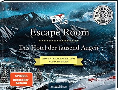 Alle Details zum Kinderbuch Escape Room. Das Hotel der tausend Augen: Adventskalender zum Aufschneiden und ähnlichen Büchern