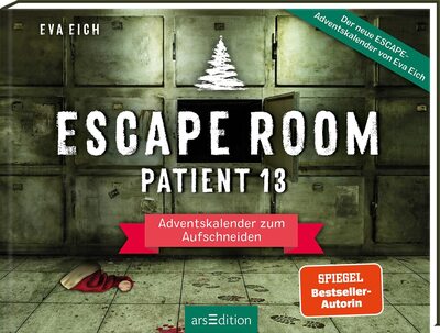 Alle Details zum Kinderbuch Escape Room. Patient 13: Adventskalender zum Aufschneiden | Das Original: Der neue Escape Room Adventskalender für Erwachsene von Eva Eich und ähnlichen Büchern