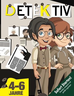 Alle Details zum Kinderbuch Escape Schnitzeljagd Detektiv Kindergeburtstag 4-6 Jahre: Spannende Rätsel-Geschichten mit Spielen & Bastelvorlagen wie Becheretiketten, Flaschendrehen, Antidiotikum etc. (Bravo Schatzsuche) und ähnlichen Büchern
