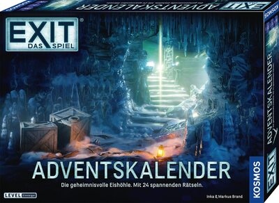 Alle Details zum Kinderbuch KOSMOS 693206 EXIT® - Das Spiel Adventskalender - Die geheimnisvolle Eishöhle, mit 24 spannenden Rätseln ab 10 Jahre, Amazon Exklusiv, Escape Room Spiel vor Weihnachten und ähnlichen Büchern