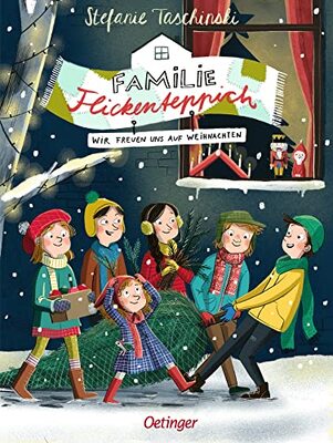 Alle Details zum Kinderbuch Familie Flickenteppich 4. Wir freuen uns auf Weihnachten: Das festliche Finale der beliebten Kinderbuch-Reihe und ähnlichen Büchern