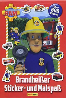 Alle Details zum Kinderbuch Feuerwehrmann Sam: Brandheißer Sticker- und Malspaß: über 500 Sticker und ähnlichen Büchern