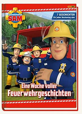 Alle Details zum Kinderbuch Feuerwehrmann Sam: Eine Woche voller Feuerwehrgeschichten: 7 Geschichten - für jeden Wochentag eine und ähnlichen Büchern