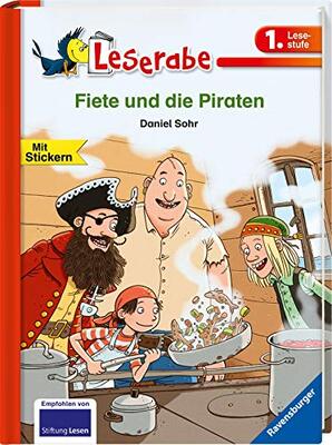 Fiete und die Piraten - Leserabe 1. Klasse - Erstlesebuch für Kinder ab 6 Jahren: mit Stickern (Leserabe - 1. Lesestufe) bei Amazon bestellen