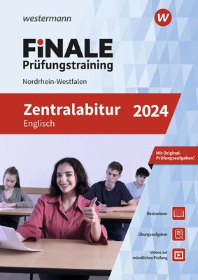 Alle Details zum Kinderbuch FiNALE Prüfungstraining Zentralabitur Nordrhein-Westfalen: Englisch 2024 und ähnlichen Büchern