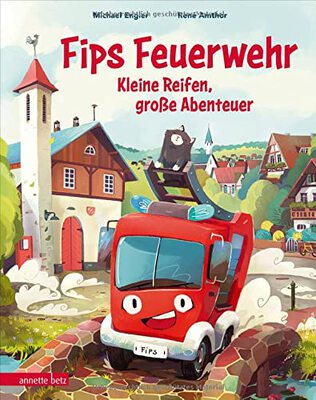 Alle Details zum Kinderbuch Fips Feuerwehr - Kleine Reifen, große Abenteuer: Bilderbuch und ähnlichen Büchern