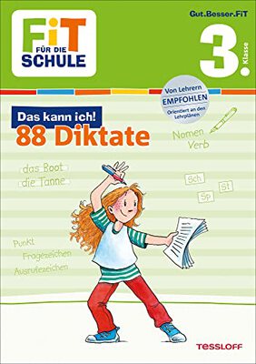 Alle Details zum Kinderbuch FiT FÜR DIE SCHULE: Das kann ich! 88 Diktate 3. Klasse und ähnlichen Büchern