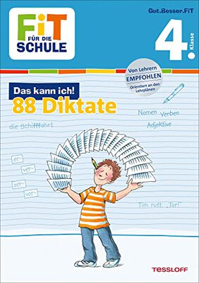 Alle Details zum Kinderbuch FiT FÜR DIE SCHULE: Das kann ich! 88 Diktate 4. Klasse und ähnlichen Büchern