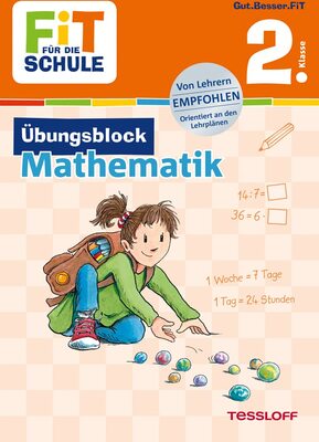 Alle Details zum Kinderbuch FiT FÜR DIE SCHULE: Übungsblock Mathematik 2. Klasse und ähnlichen Büchern