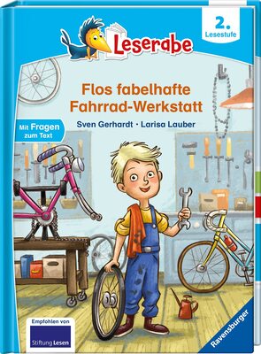 Alle Details zum Kinderbuch Flos fabelhafte Fahrrad-Werkstatt - Leserabe ab 2. Klasse - Erstlesebuch für Kinder ab 7 Jahren: Leserabe ab 2. Klasse - Erstlesebuch für Kinder ab 7 ... Mit Fragen zum Text (Leserabe - 2. Lesestufe) und ähnlichen Büchern