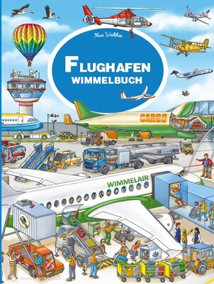 Alle Details zum Kinderbuch Flughafen Wimmelbuch: Das große Flugzeug Buch für Kinder ab 2 Jahre und ähnlichen Büchern