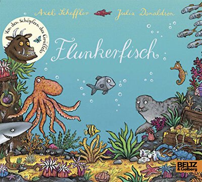 Alle Details zum Kinderbuch Flunkerfisch: Vierfarbiges Pappbilderbuch und ähnlichen Büchern