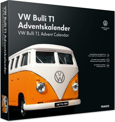 Alle Details zum Kinderbuch Franzis VW Bulli T1 Adventskalender und ähnlichen Büchern