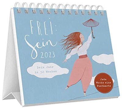 Alle Details zum Kinderbuch Frei:Sein 2023 - Tischkalender: Für mehr Weite im Denken, Sehen & Geben und ähnlichen Büchern