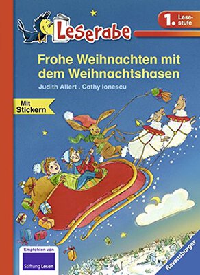 Alle Details zum Kinderbuch Frohe Weihnachten mit dem Weihnachtshasen (Leserabe - 1. Lesestufe) und ähnlichen Büchern