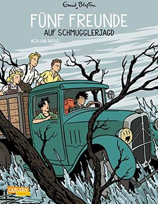 Fünf Freunde 4: Fünf Freunde auf Schmugglerjagd: Der Kinderbuch-Klassiker als Comic für Kinder ab 8 Jahre (4) bei Amazon bestellen