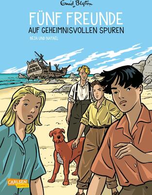 Alle Details zum Kinderbuch Fünf Freunde 3: Fünf Freunde auf geheimnisvollen Spuren: Der Kinderbuch-Klassiker als Comic für Kinder ab 8 Jahre (3) und ähnlichen Büchern