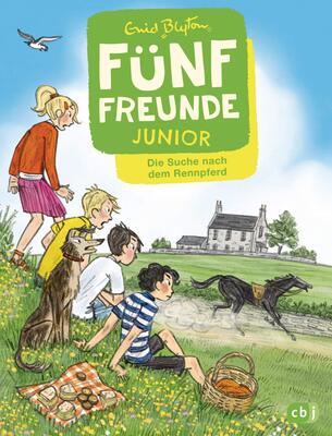 Alle Details zum Kinderbuch Fünf Freunde JUNIOR - Die Suche nach dem Rennpferd: Für Leseanfänger ab 7 Jahren und ähnlichen Büchern