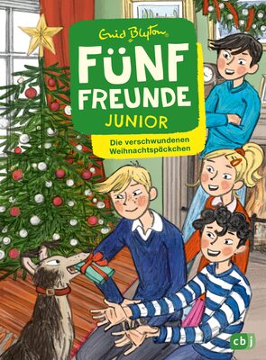 Alle Details zum Kinderbuch Fünf Freunde JUNIOR - Die verschwundenen Weihnachtspäckchen: Für Leseanfänger ab 7 Jahren und ähnlichen Büchern