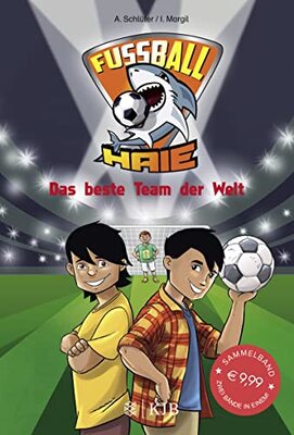 Alle Details zum Kinderbuch Fußball-Haie: Das beste Team der Welt: Doppelband: Band 3 + 4 und ähnlichen Büchern