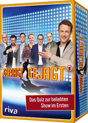 Alle Details zum Kinderbuch Gefragt – Gejagt – Das Quiz zur beliebten Show im Ersten: Trainiere dein Allgemeinwissen mit über 200 kniffligen Fragen. Das perfekte Geschenk für alle Quiz-Fans und ähnlichen Büchern