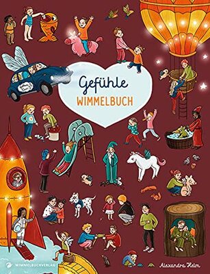 Alle Details zum Kinderbuch Gefühle Wimmelbuch: Geschichten über Gefühle in Bildern ab 2 Jahre und ähnlichen Büchern